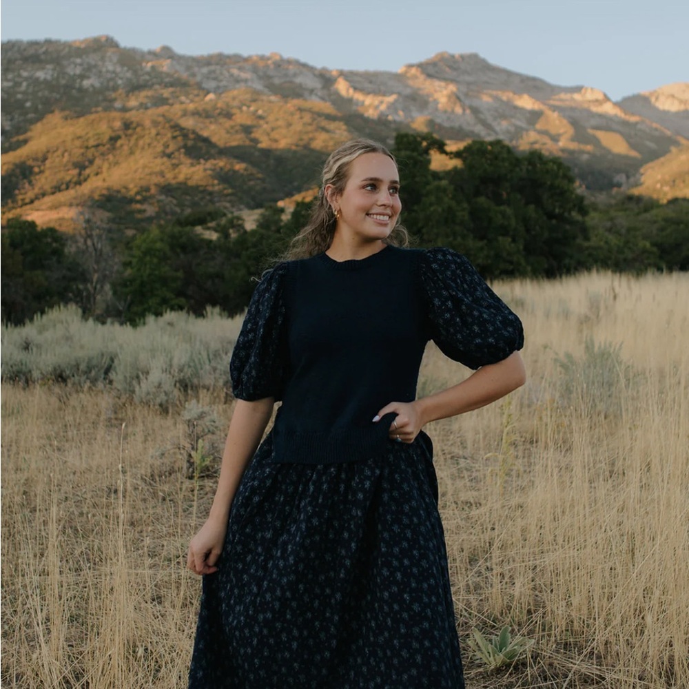 Piper & Scoot Floral Midi Dress